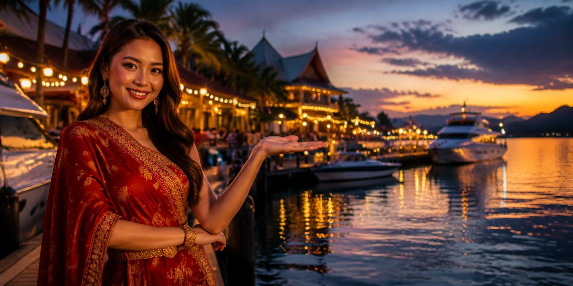 Suasana pertaruhan bergaya Melayu di Langkawi