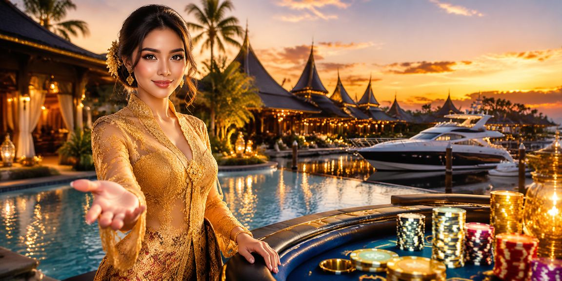 Pertaruhan dalam talian bergaya kebaya di Sarawak Malaysia